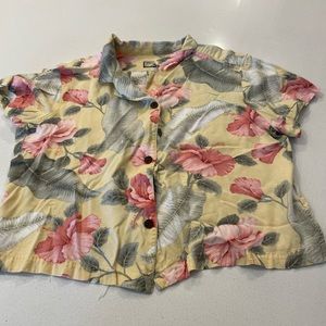 Summer top button down